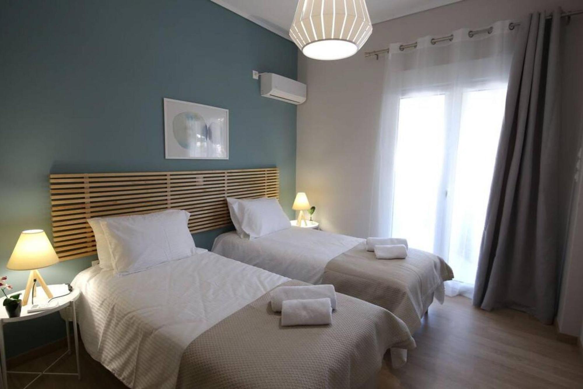 Penthouse Lux Flat With 2 Bd Next To Larissis Atenas Exterior foto